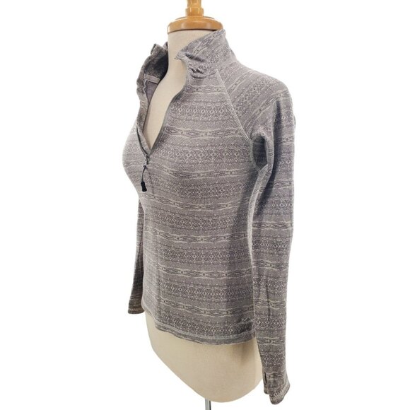 Eddie Bauer Sm Pullover Sweater Lightweight Activewear Top Athletic Long-Sleeve - Picture 12 of 13